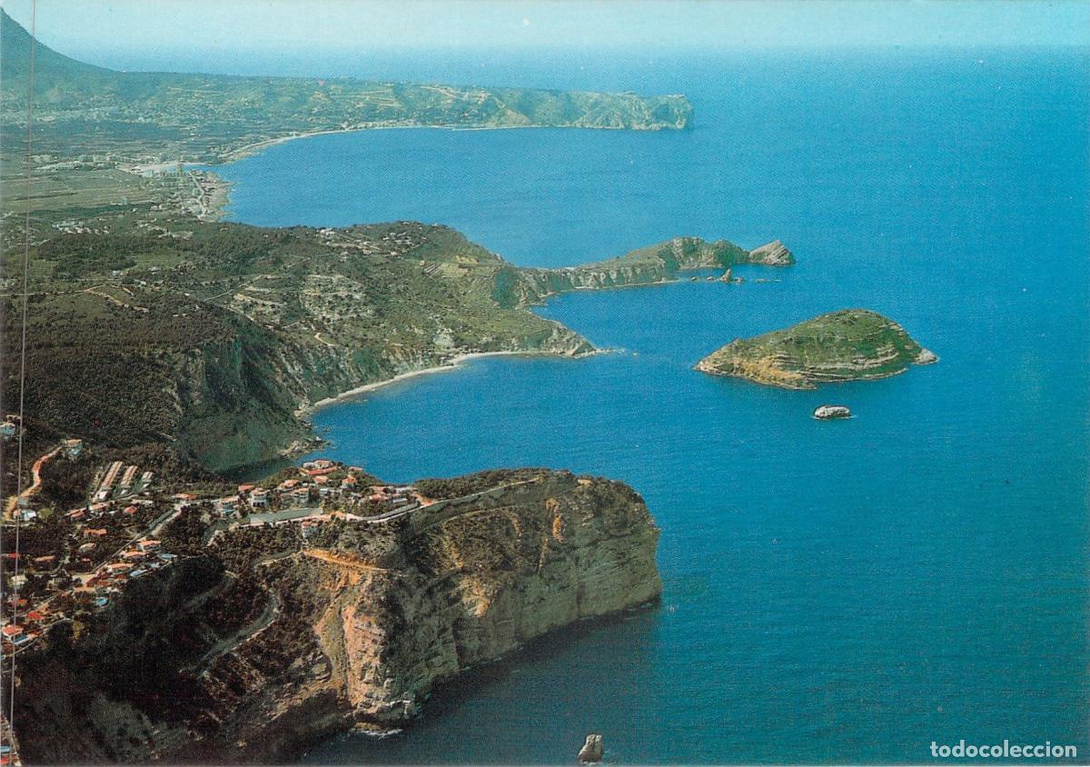 Postales: Postal Cabo de la Nao Alicante Vista A&eacute;rea J&aacute;vea
