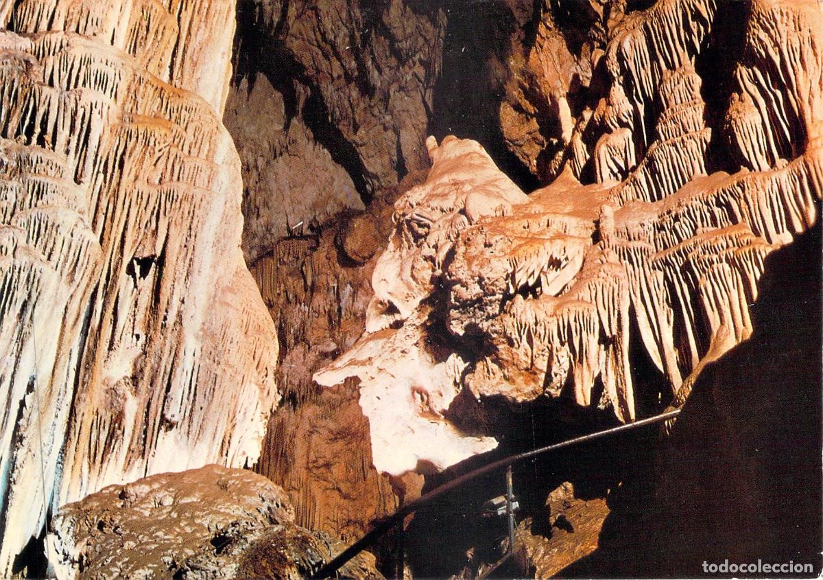 Postales: Postal Cueva de Nerja M&aacute;laga Sala del Cataclismo Cirano