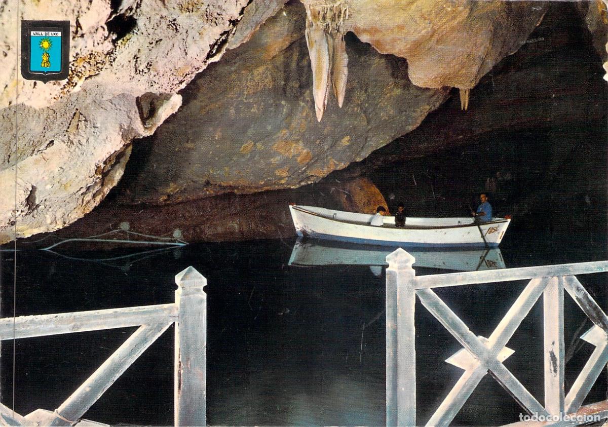 Postales: Postal Gruta de San Jos&eacute; Embarcadero Vall de Ux&oacute; Castell&oacute;n