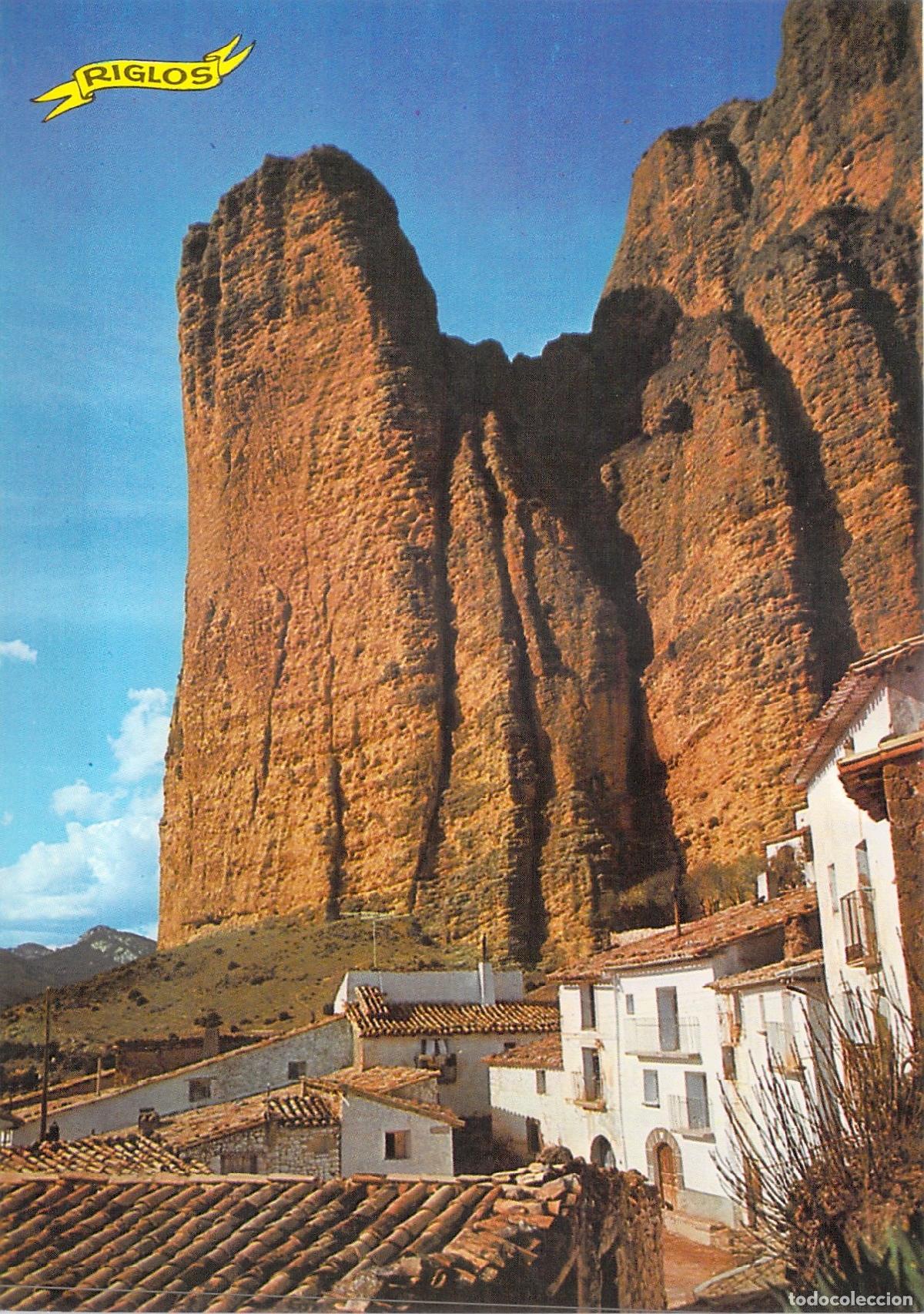 Postales: Postal de Riglos y los Mallos, Alto Arag&oacute;n, Huesca