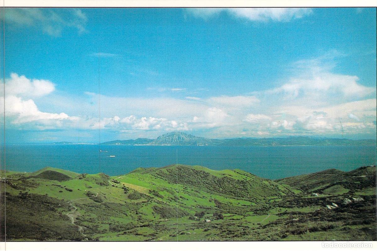 Postales: Postal con Vista del Estrecho de Gibraltar y Costa Marroqu&iacute;
