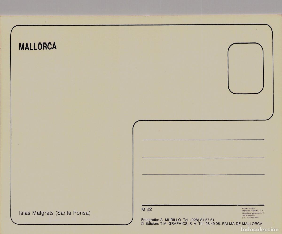 Postales: Postal de las Islas Malgrats en Santa Ponsa, Mallorca - Foto 2