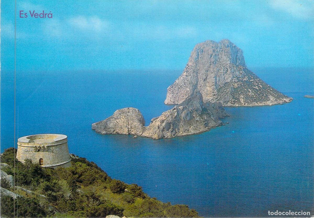 Postales: Postal de Es Vedr&aacute; y Cala d'Hort en San Jos&eacute;, Ibiza