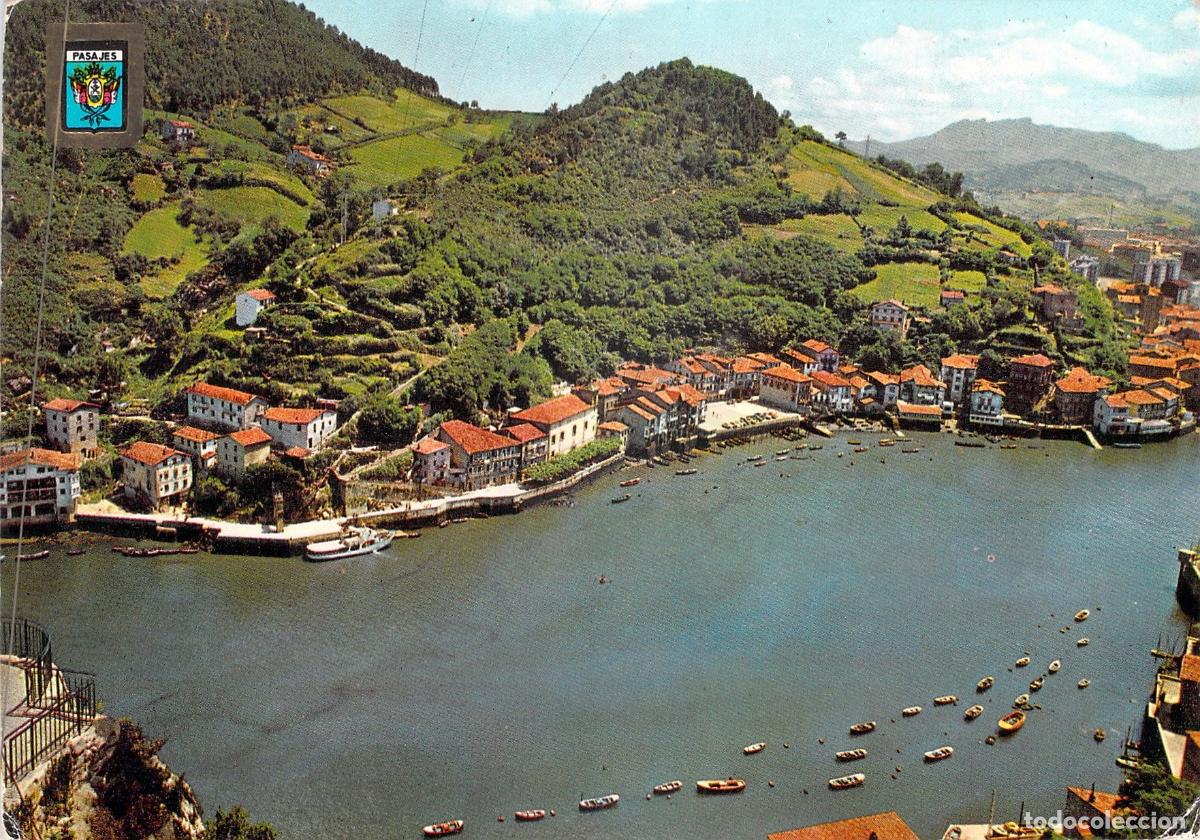 Postales: Postal de Pasajes, Guip&uacute;zcoa - Vista Panor&aacute;mica de la Bah&iacute;a