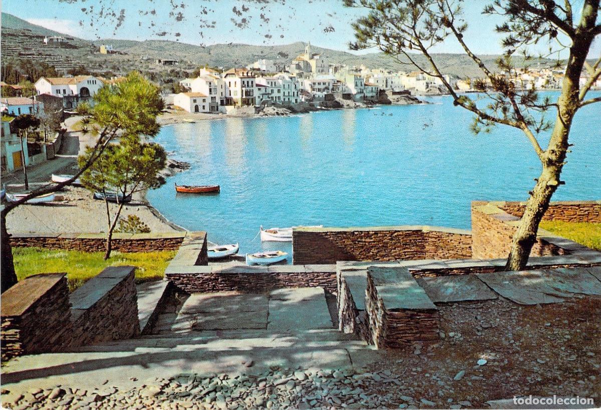 Postales: Postal de Cadaqu&eacute;s desde el Parque del Hotel Rocamar - Foto 1