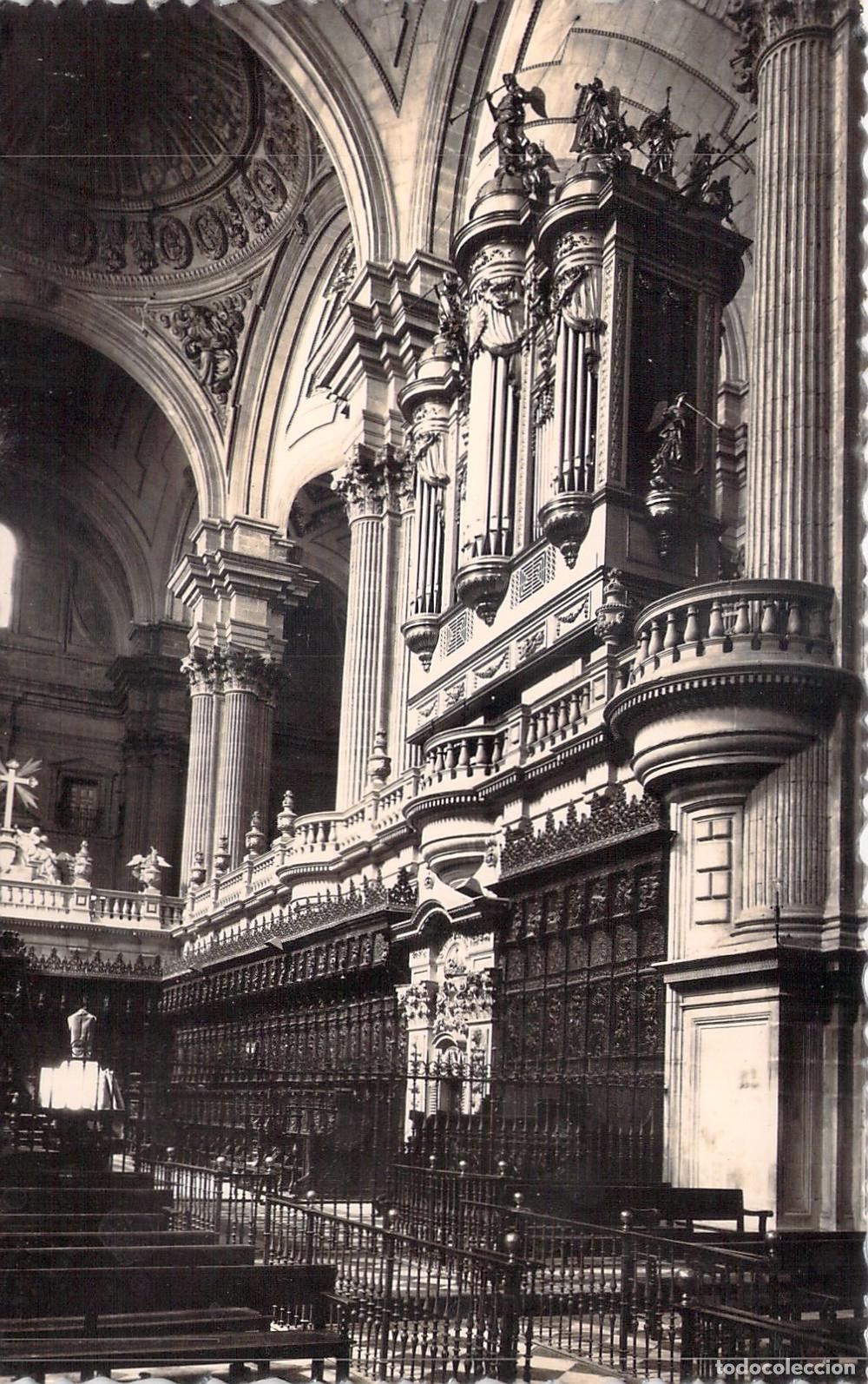 Postales: Postal &Oacute;rgano de la Santa Iglesia Catedral de Ja&eacute;n