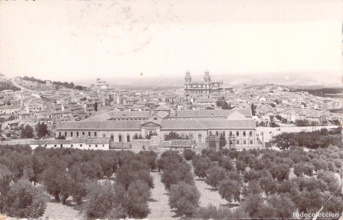 Postales: Postal de Ja&eacute;n con Vista Panor&aacute;mica del Seminario y Catedral