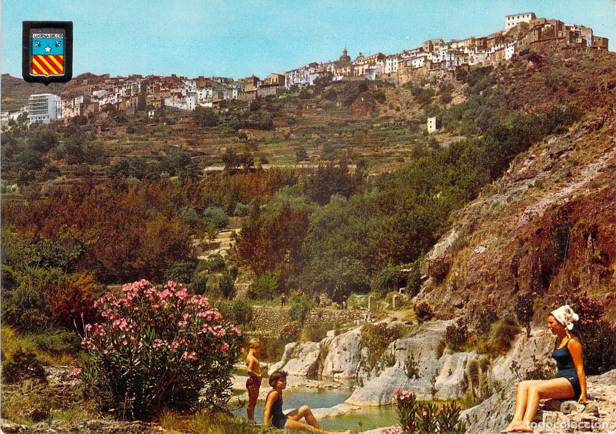 Postales: Postal de Lucena del Cid con Vista General desde el R&iacute;o