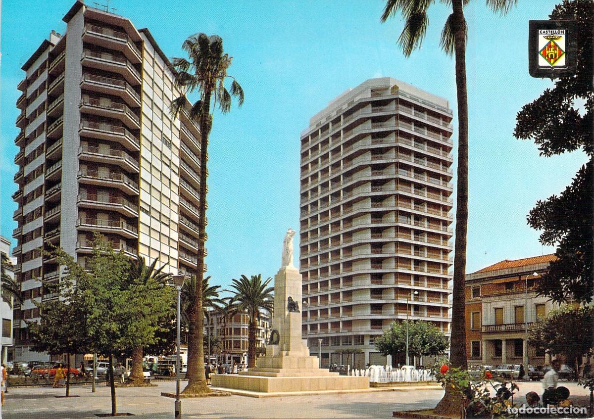 Postales: Postal de la Plaza Mar&iacute;a Agustina en Castell&oacute;n de la Plana