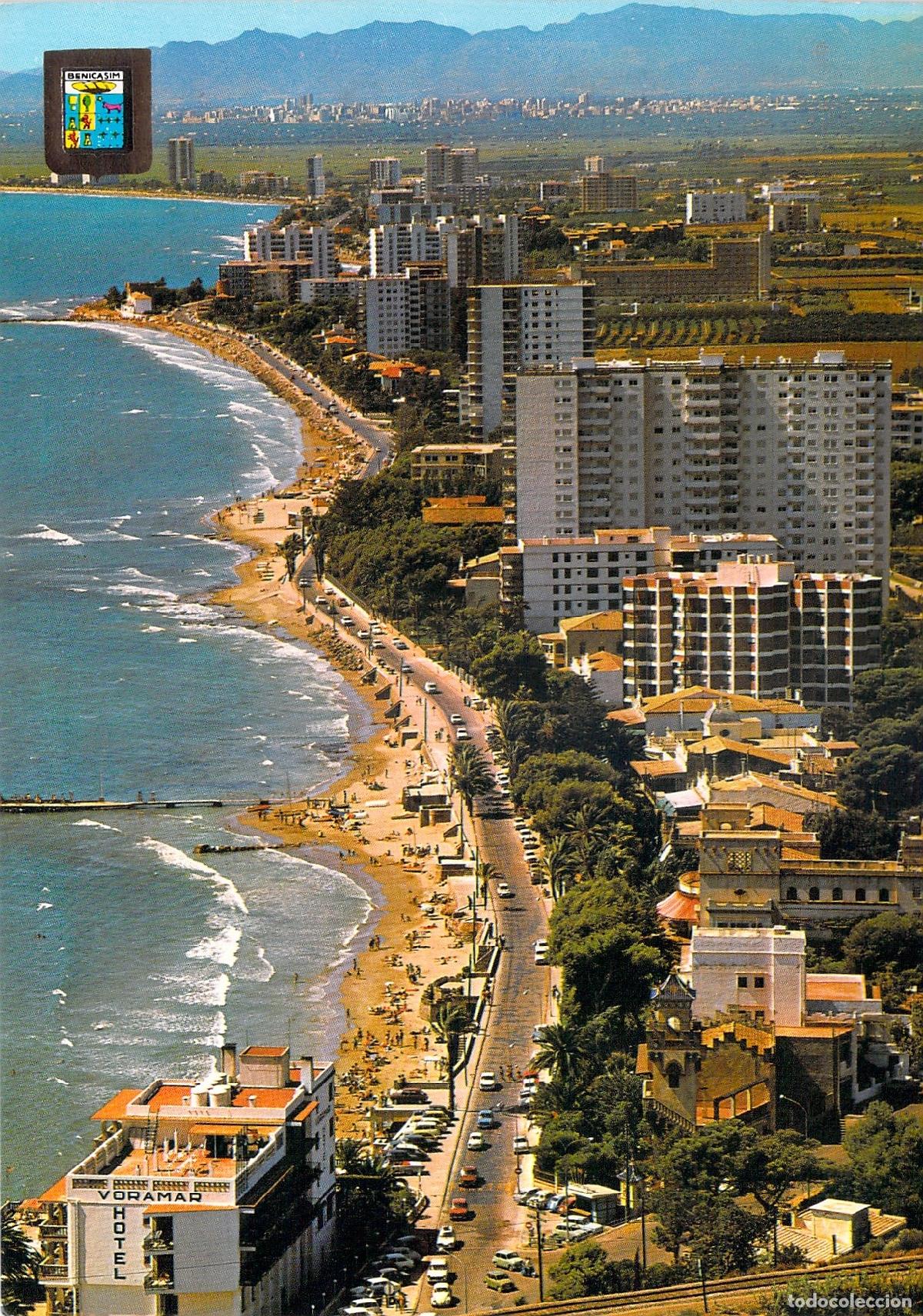 Postales: Postal de Benicasim Castell&oacute;n Vista General de Las Villas