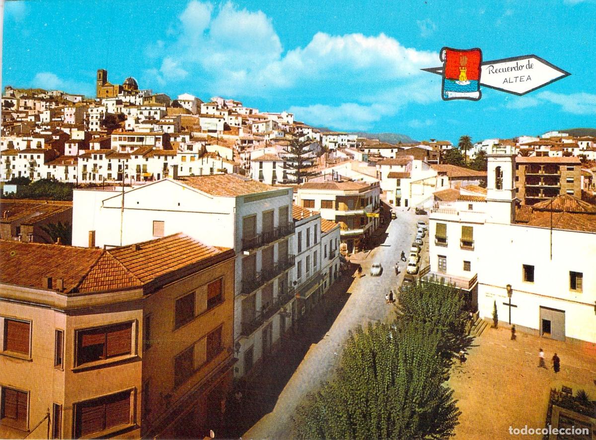 Postales: Postal de Altea Vista Parcial de la Ciudad Alicante Espa&ntilde;a