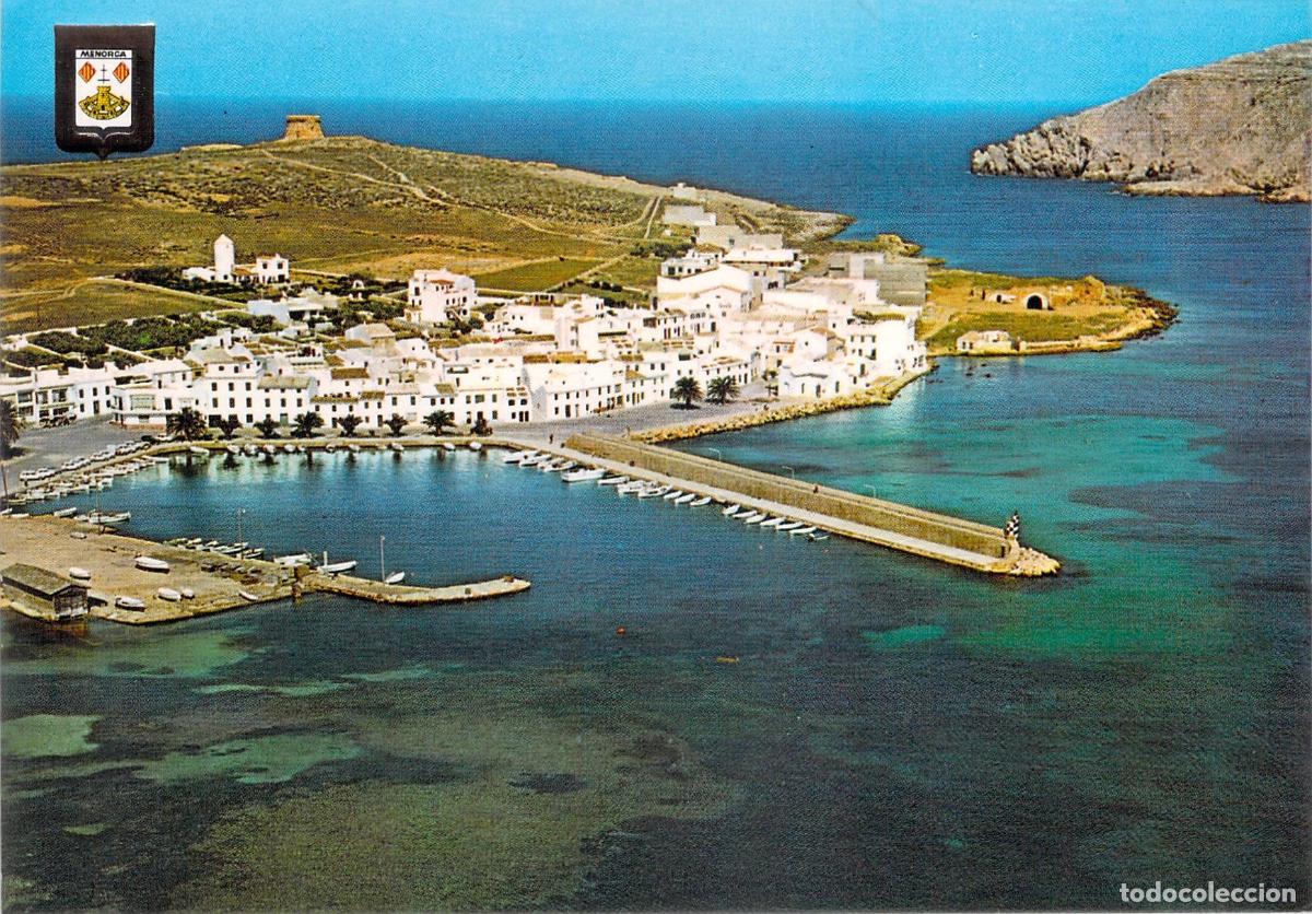 Postales: Postal Escudo de Oro de Fornells, Menorca - Vista A&eacute;rea
