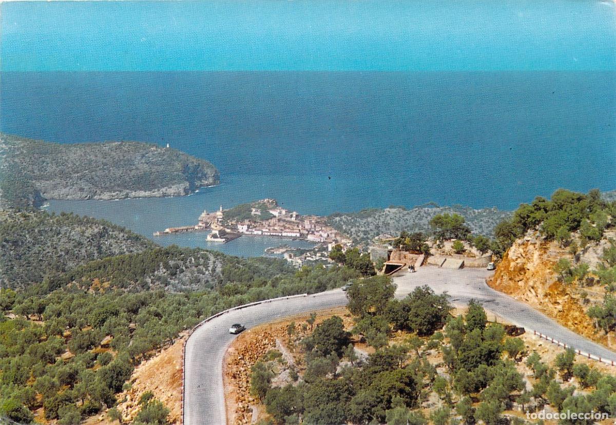 Postales: Postal de Mallorca, Puerto de S&oacute;ller desde el Mirador de Ses Barques