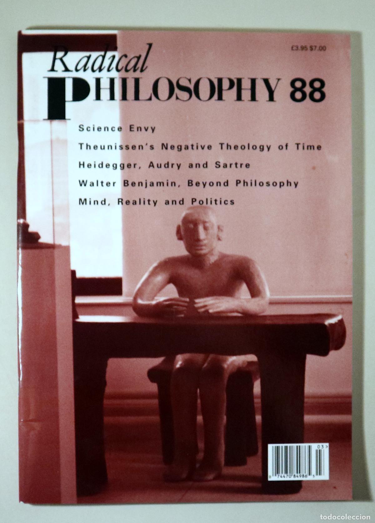 Postales: RADICAL PHILOSOPHY 88 - London 1996