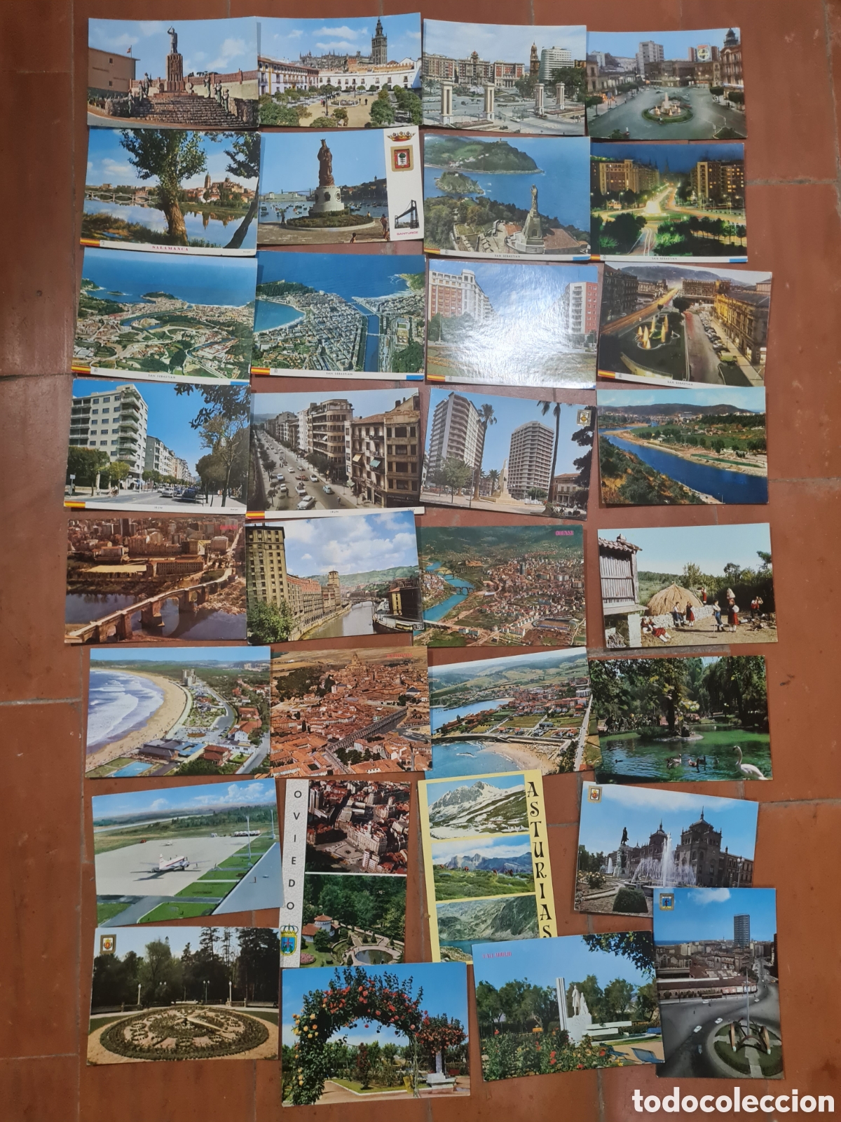 Postales: 372 postales de Espa&ntilde;a sin circular 3 escritas 14 de Portugal y 4 extranjero
