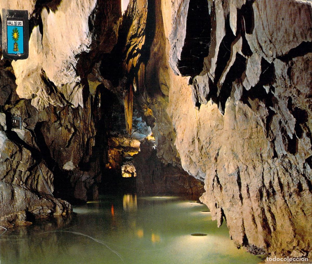 Postales: Postal Gruta de San Jos&eacute; Interior en Vall de Ux&oacute; Castell&oacute;n