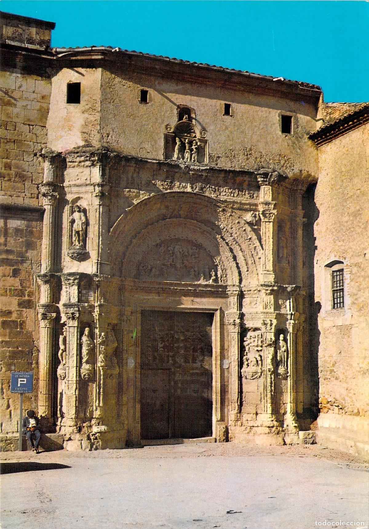 Postales: Postal Portada de la Iglesia Parroquial de Biar, Alicante