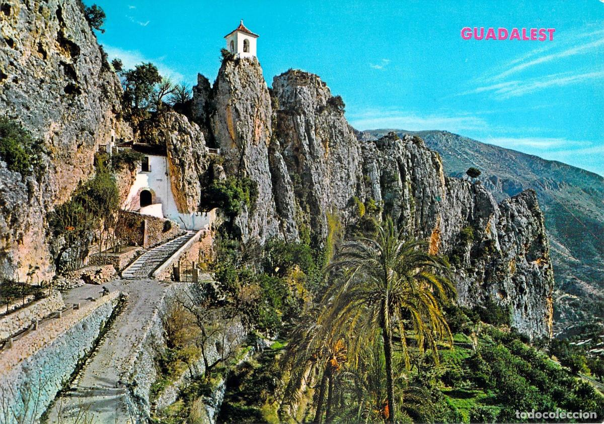 Postales: Postal Castell de Guadalest Vista Pintoresca de Alicante