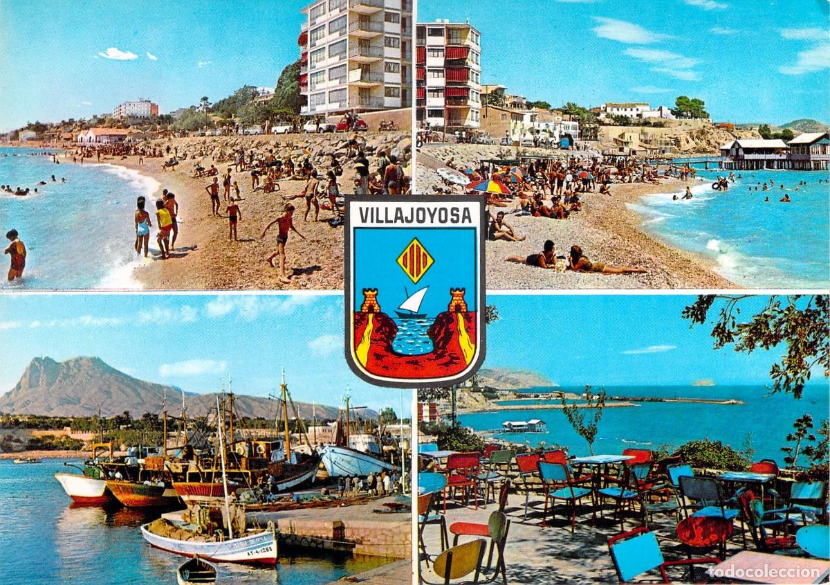 Postales: Postal Recuerdo de Villajoyosa Alicante Costa Blanca Multi-vista