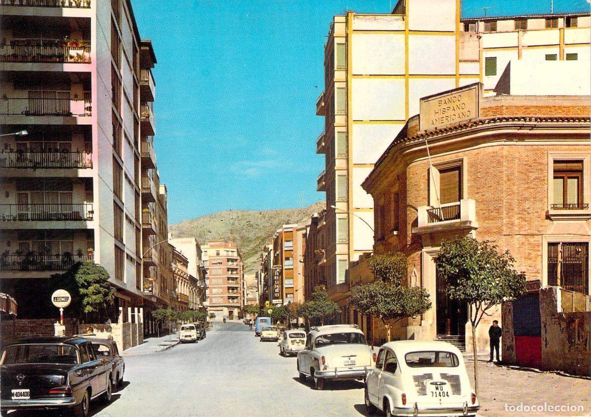 Postales: Postal Calle de Luciano L&oacute;pez Ferrer en Villena Alicante