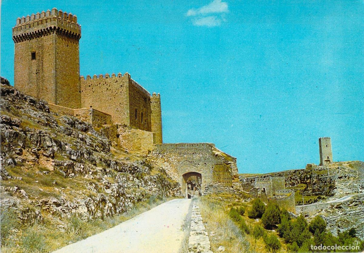 Postales: Postal Castillo de Alarc&oacute;n Parador Nacional Marqu&eacute;s de Villena