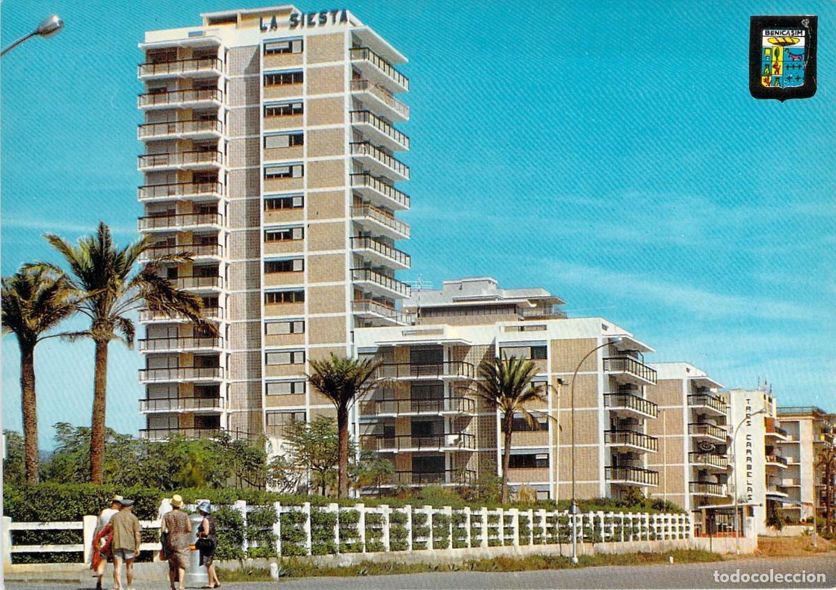 Postales: Postal de Benicasim, Apartamentos Las Villas y La Siesta