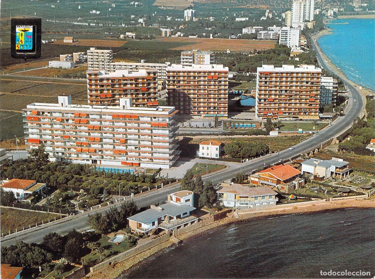 Postales: Postal de Benicasim - Vista A&eacute;rea de Las Villas