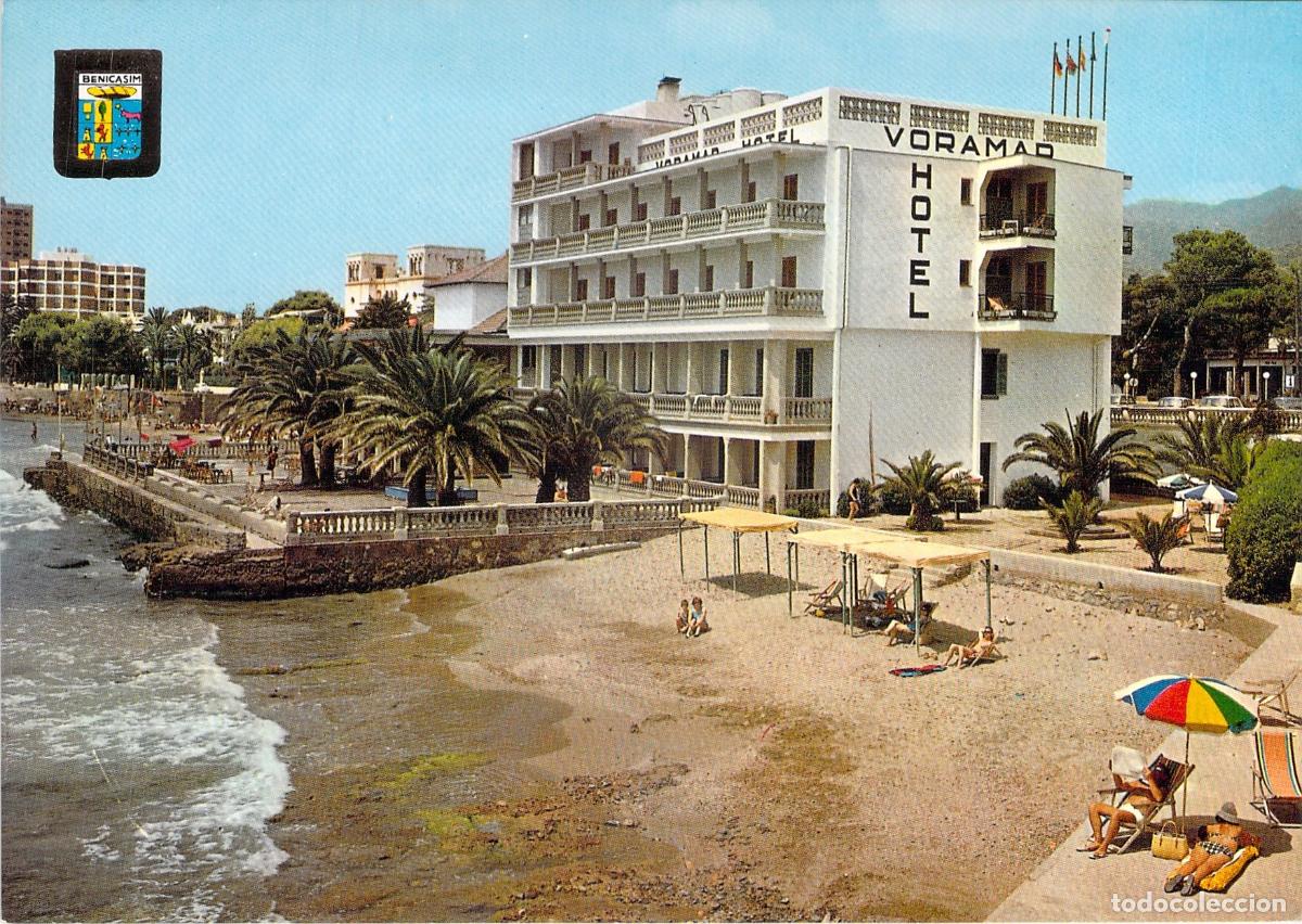 Postales: Postal de Benicasim, Castell&oacute;n - Hotel Voramar en la Playa