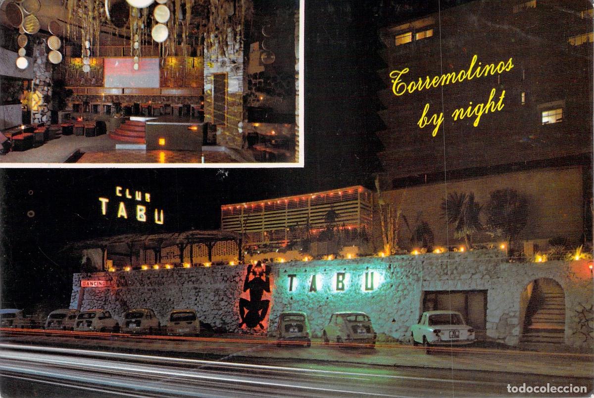 Postales: Postal Club Tab&uacute; de Noche Montemar Torremolinos M&aacute;laga