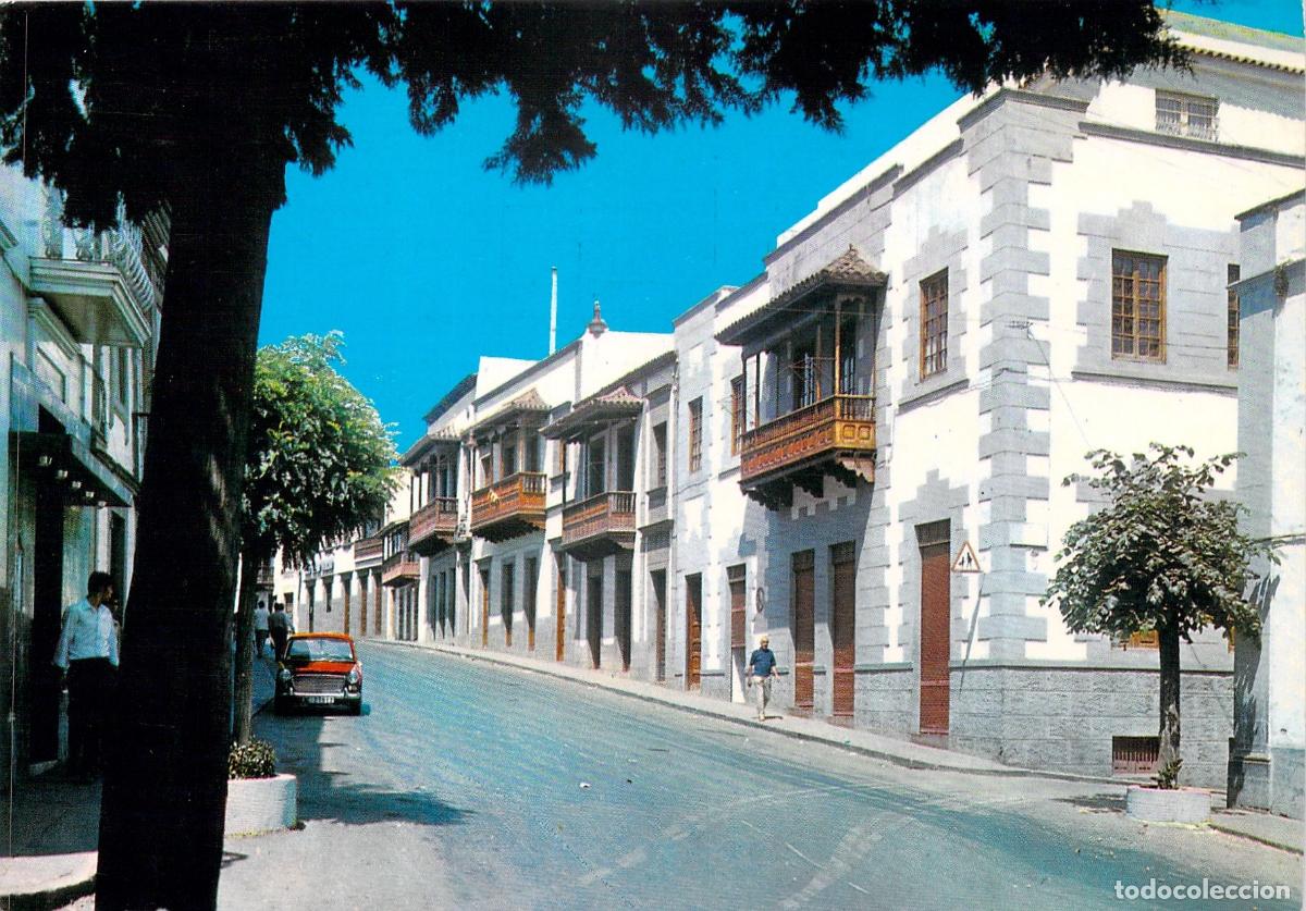 Postales: Postal Teror Gran Canaria Balcones T&iacute;picos Canarios