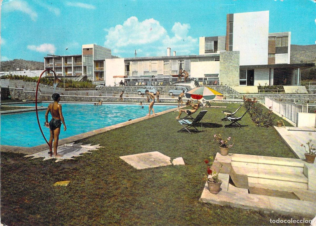 Postales: Postal de Motril - Hotel Costa Nevada con Piscina