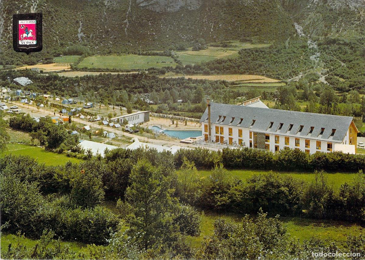 Postales: Postal de Torla, Hotel y Camping Ordesa en Huesca - Foto 1