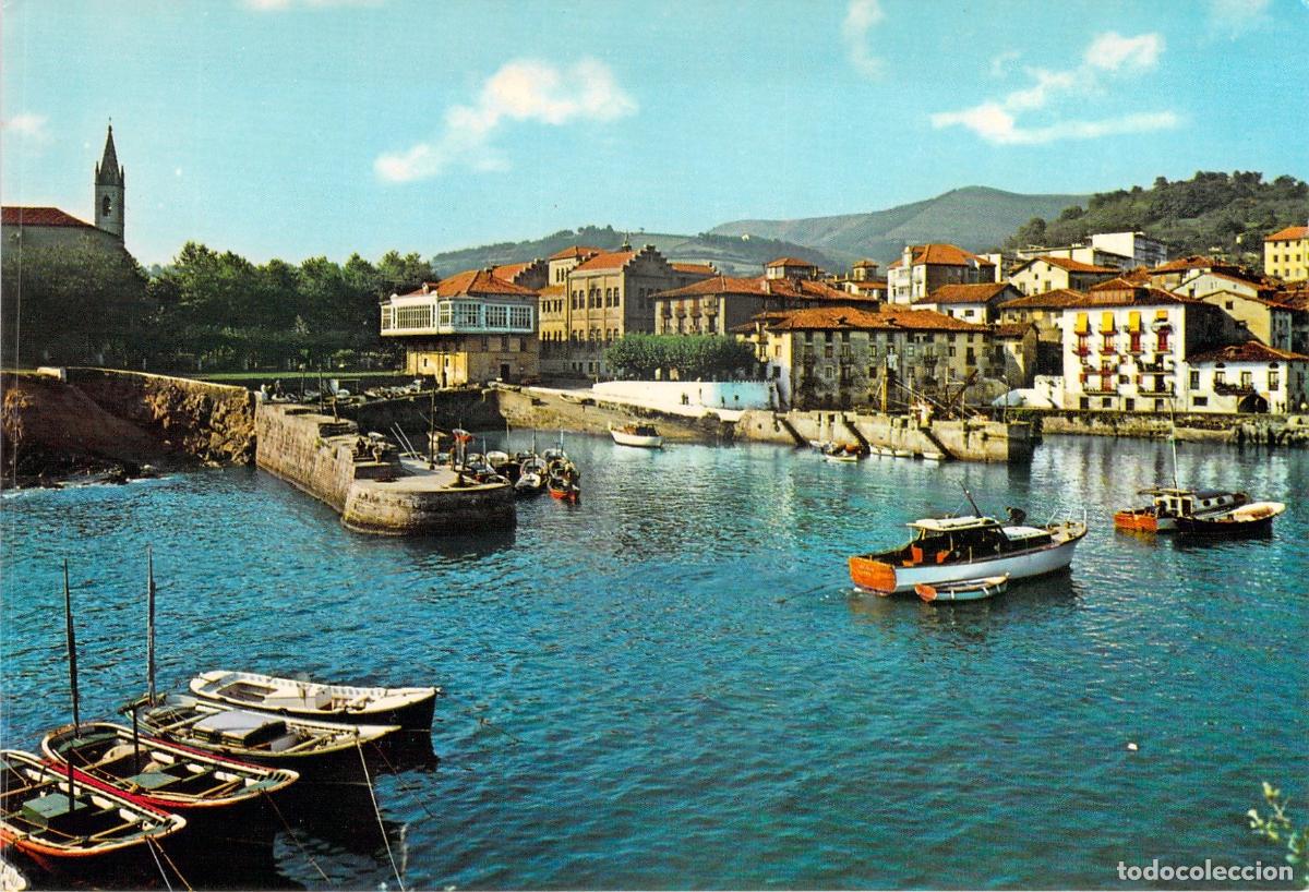 Postales: Postal del Puerto de Mundaca, Vizcaya