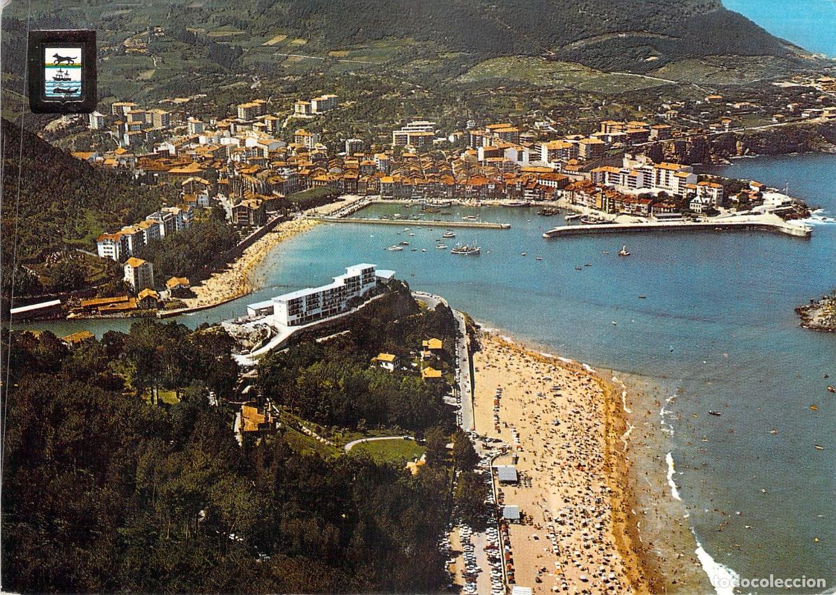Postales: Postal de Vista A&eacute;rea de Lekeitio Vizcaya Pa&iacute;s Vasco
