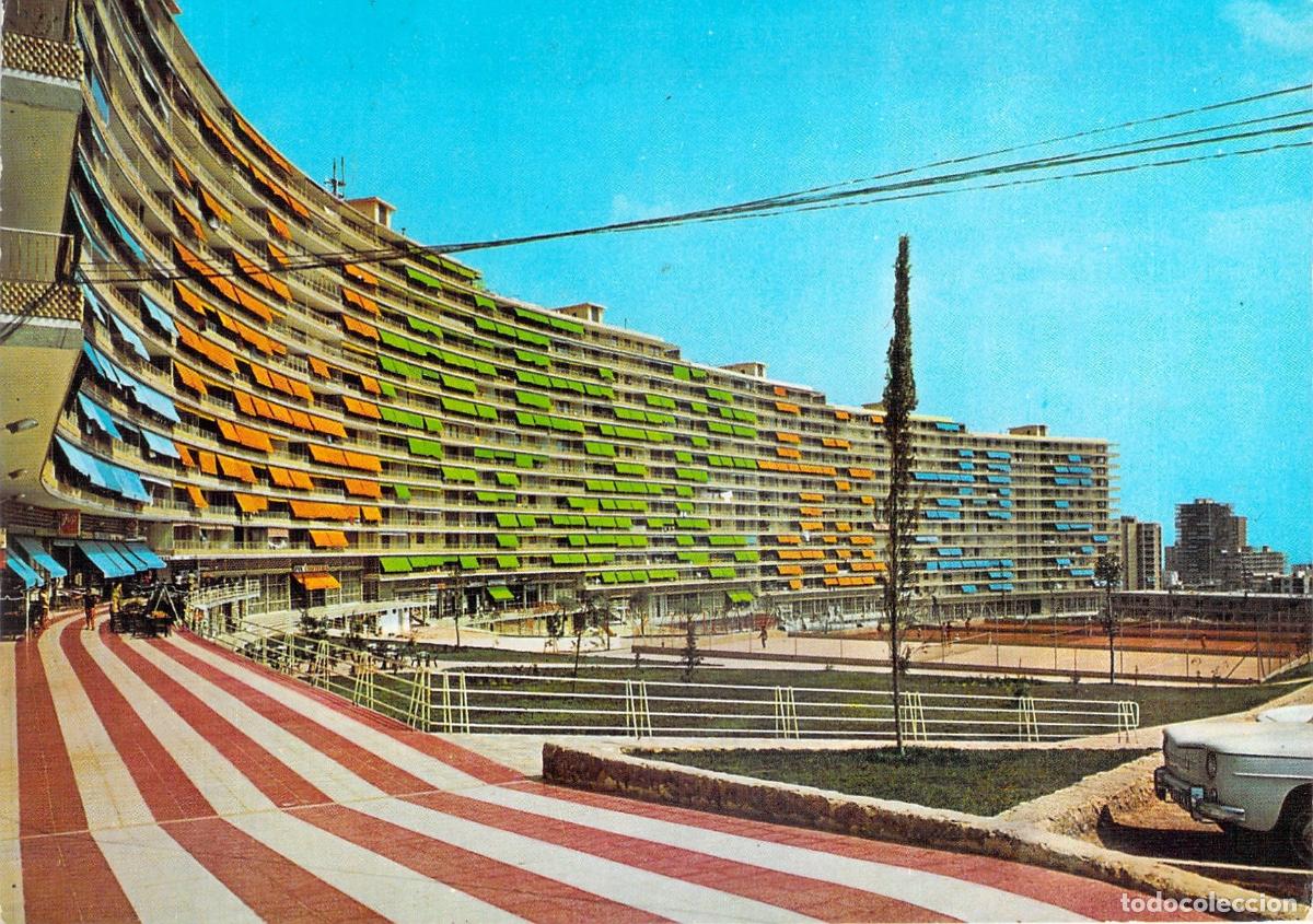 Postales: Postal del Club del Mar en Playa San Juan, Alicante