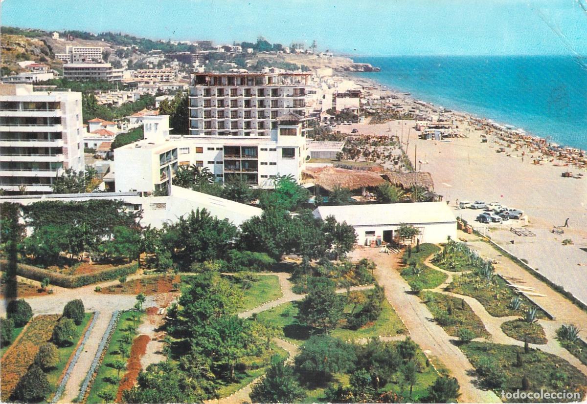 Postales: Postal de Torremolinos Conjunto de Hoteles en la Playa