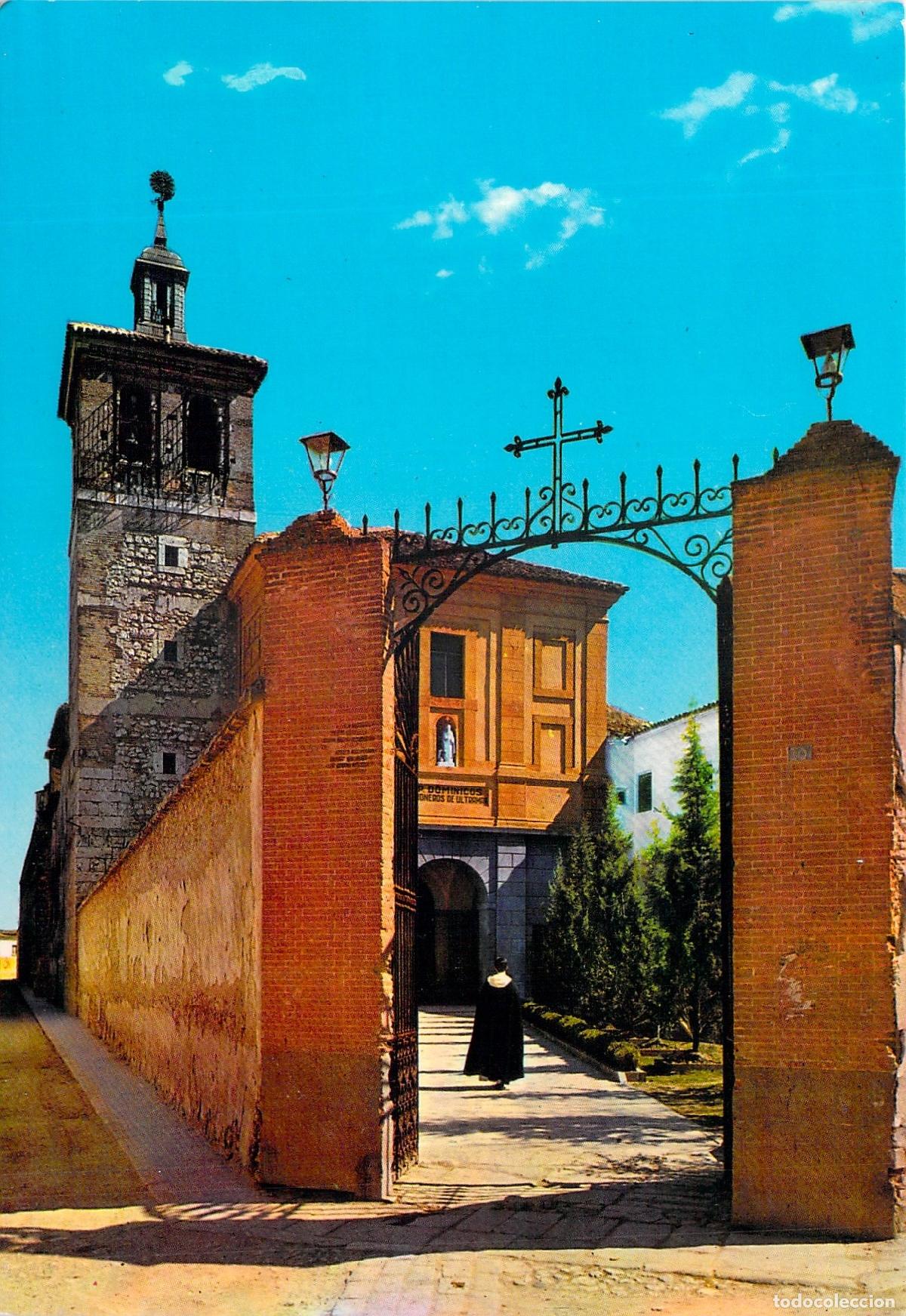 Postales: Postal Iglesia de Santo Domingo y RRPP Dominicos en Oca&ntilde;a