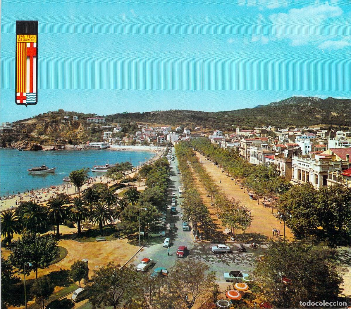 Postales: Postal de San Feliu de Gu&iacute;xols Costa Brava Vista General