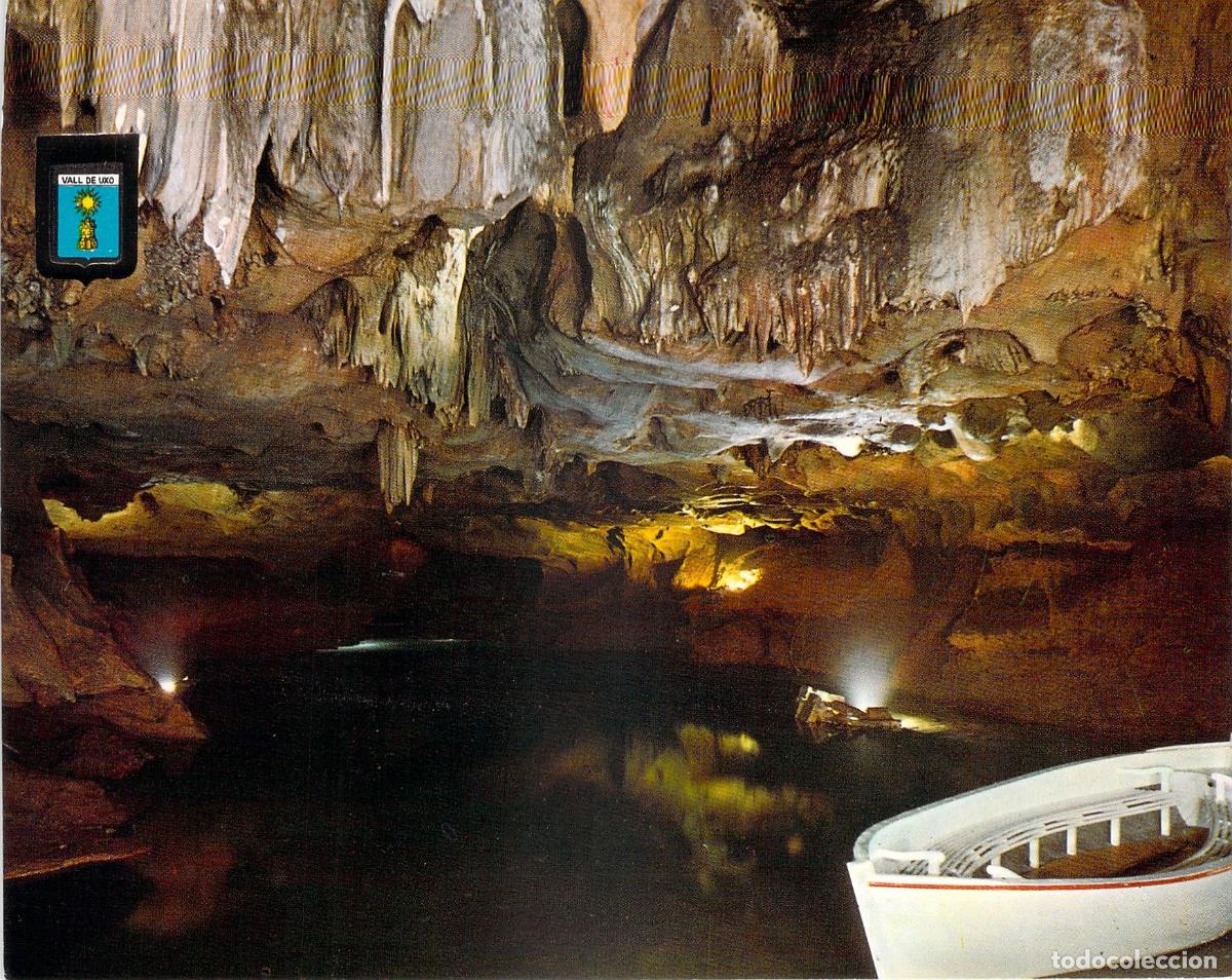 Postales: Postal Gruta de San Jos&eacute; Sala de los Murci&eacute;lagos Vall de Ux&oacute;