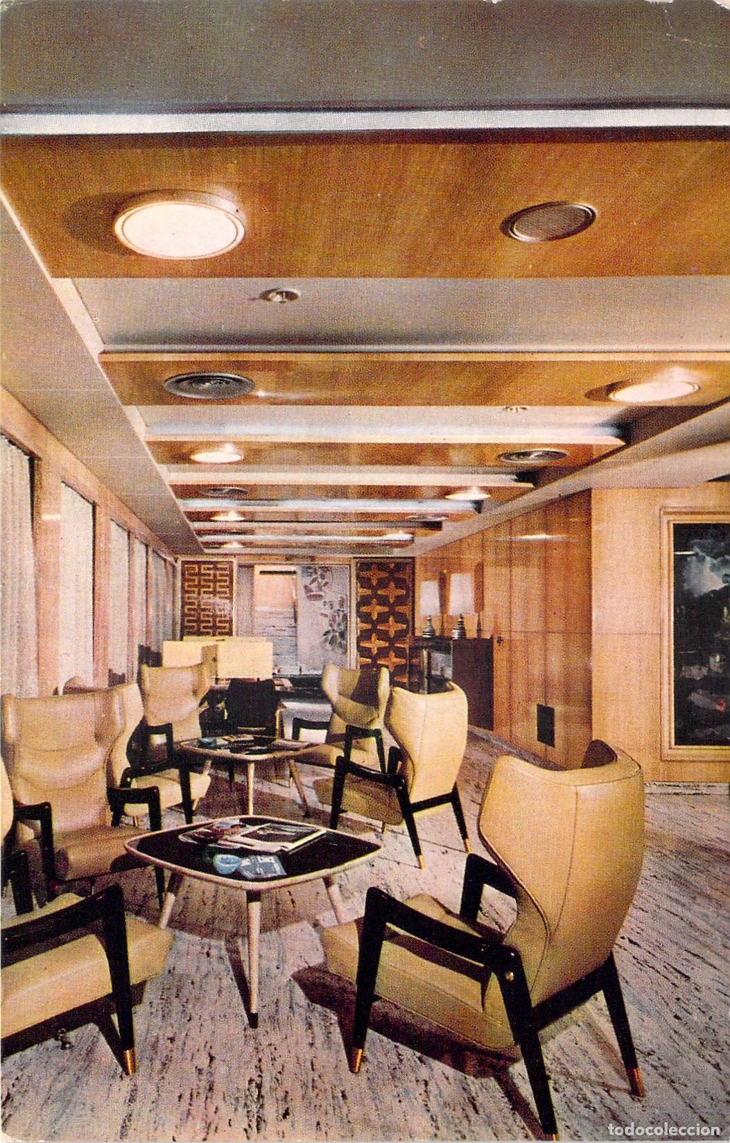Postales: Postal Sal&oacute;n de Lectura del Transatl&aacute;ntico Cabo San Roque