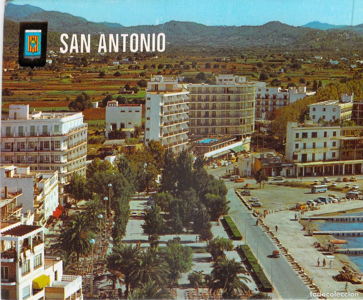 Postales: Postal de San Antonio Abad, Ibiza - Vista Parcial y Hoteles