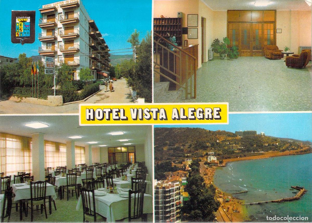 Postales: Postal Multivista de Benicasim - Hotel Vista Alegre y Playas