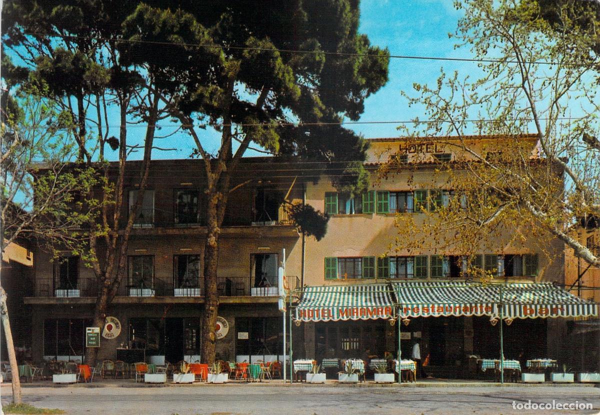Postales: Postal Hotel Miramar en el Puerto de S&oacute;ller, Mallorca