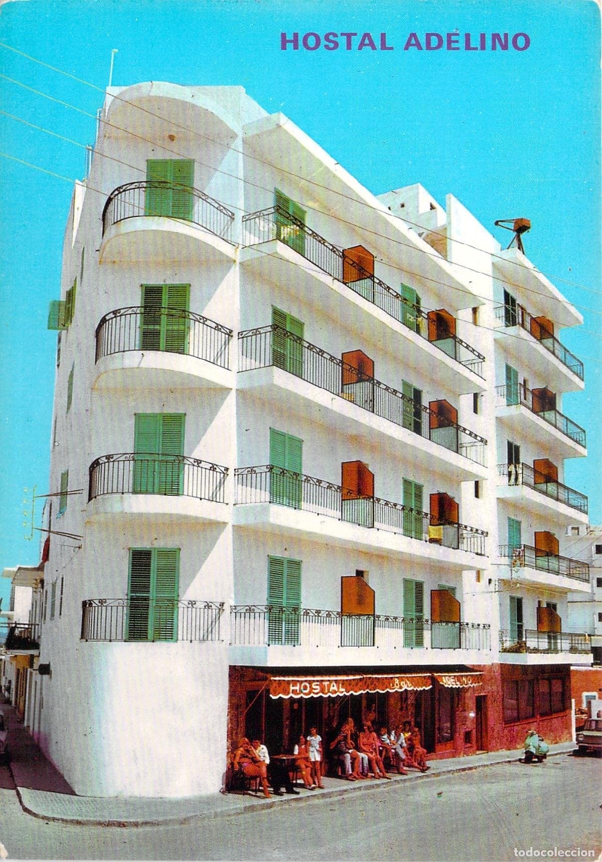 Postales: Postal Hostal Adelino en San Antonio Abad, Ibiza