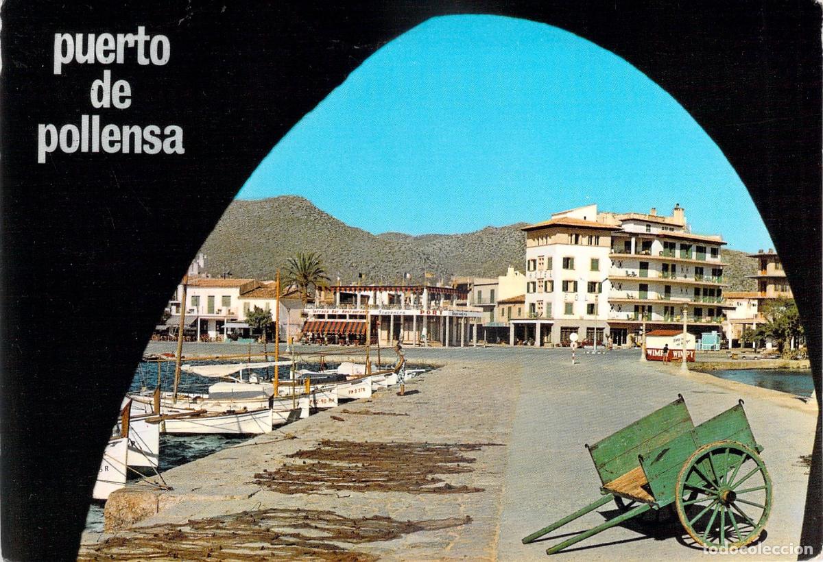 Postales: Postal de Puerto de Pollensa, Mallorca - Detalle del Puerto
