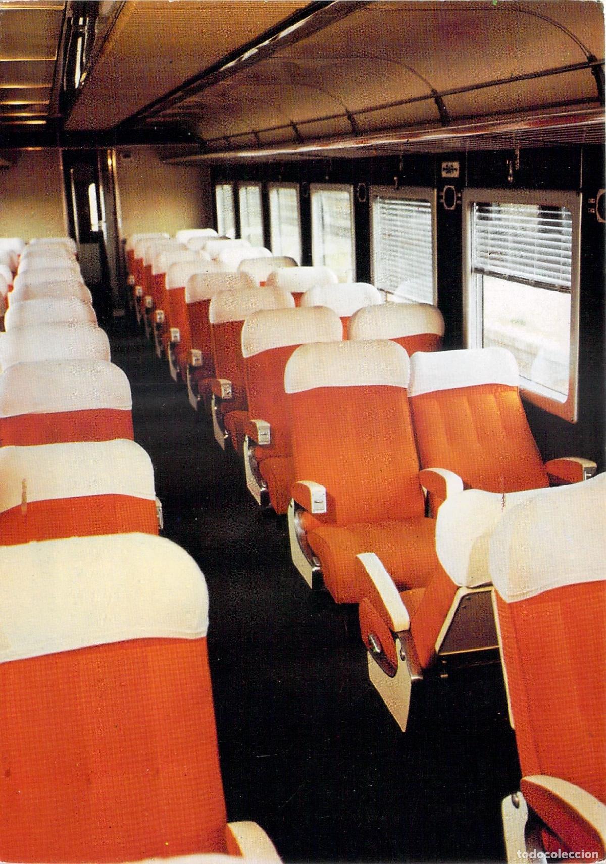 Postales: Postal del Interior de Electrotr&eacute;n de RENFE - Serie TE-2