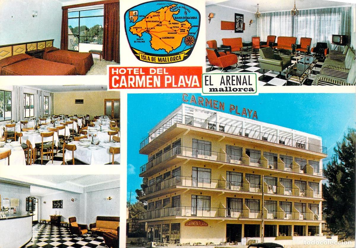 Postales: Postal Hotel del Carmen Playa, El Arenal, Mallorca