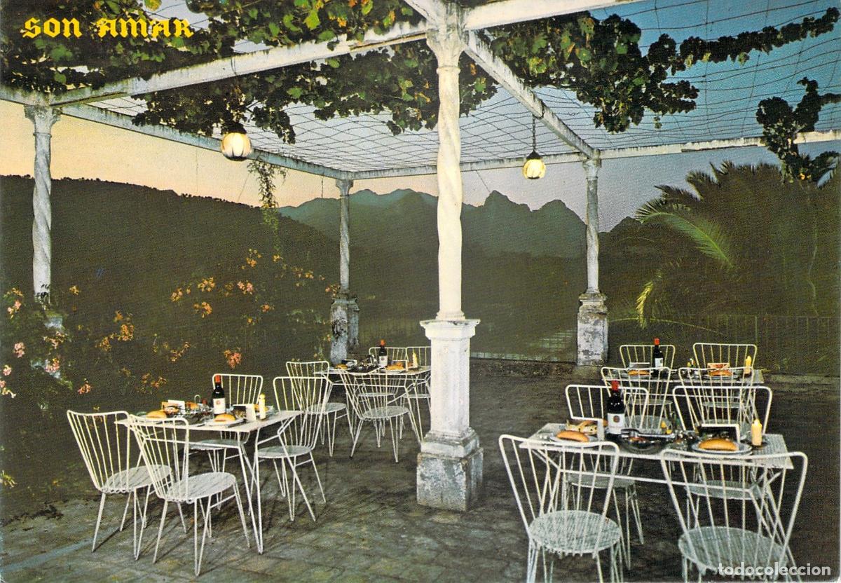Postales: Postal Predio Son Amar Mallorca Terraza Comedor Exterior Casa Planas