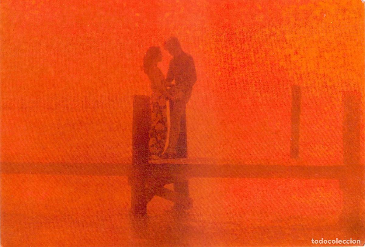 Postales: Postal Art&iacute;stica de Pareja Rom&aacute;ntica en el Embarcadero