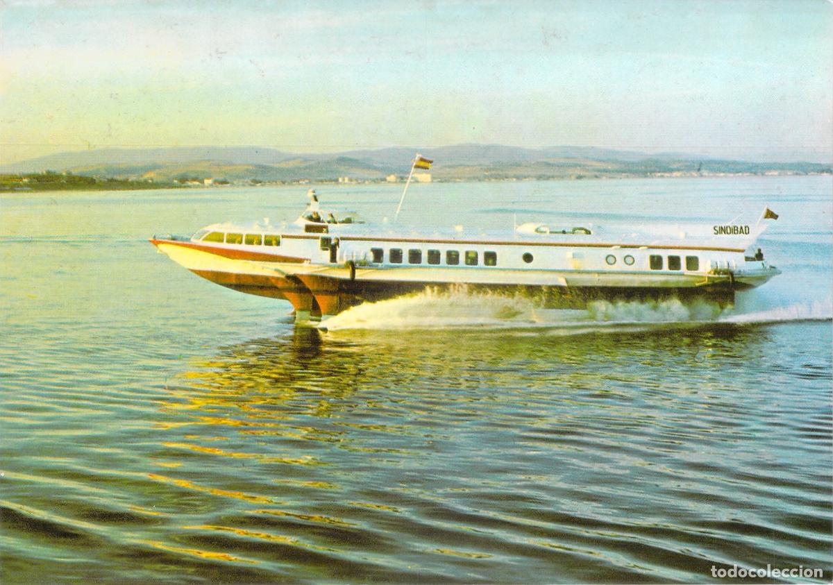 Postales: Postal Hidroala Sindibad Algeciras T&aacute;nger Transtour S.A.